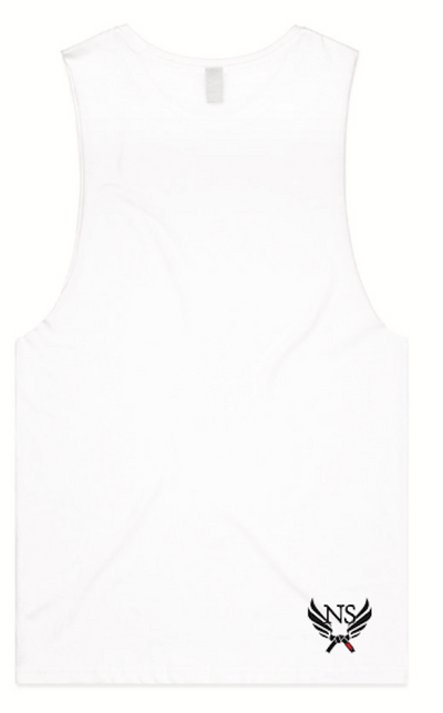 The Meregali Singlet - Black/White