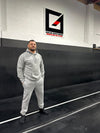 NS hoodie - Grey/Black